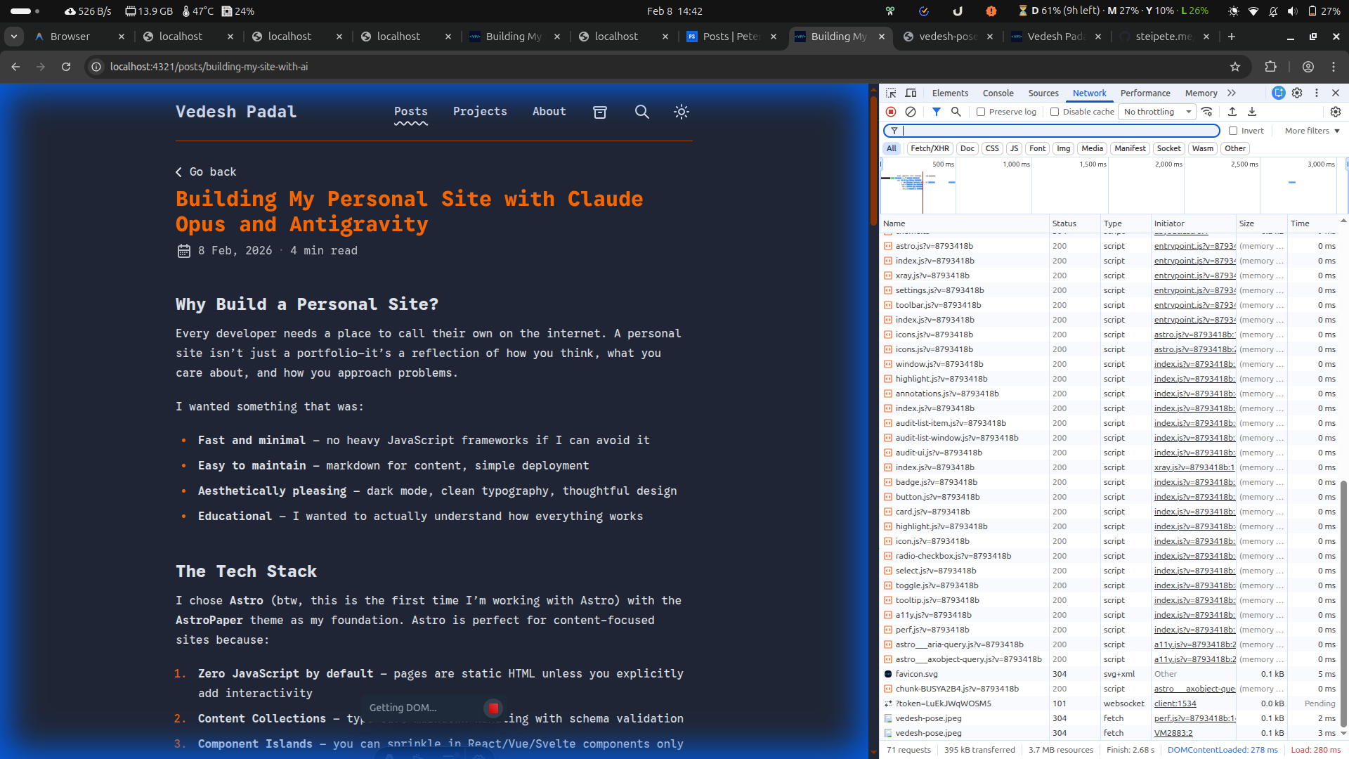 AntiGravity's Browser Agent feature